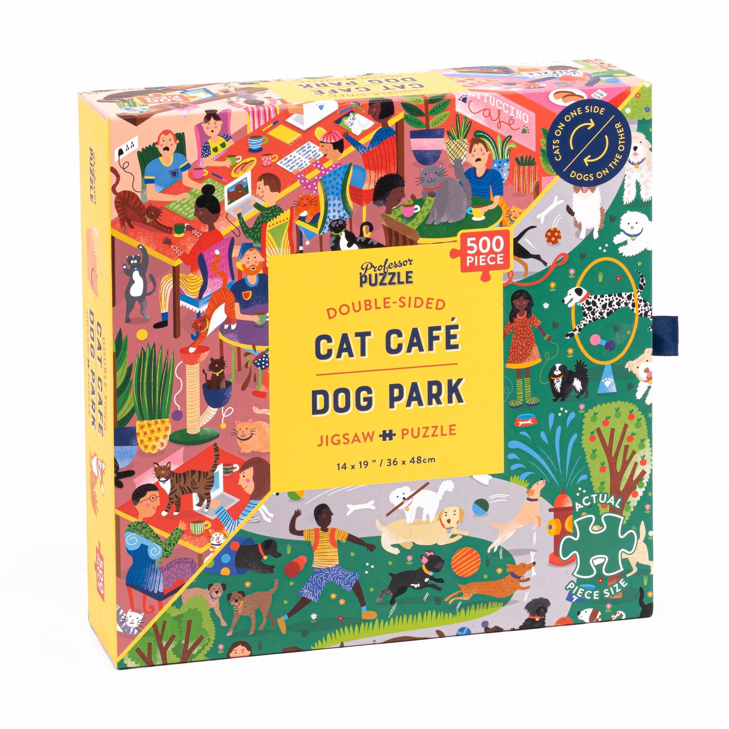 Cat Cafe & Dog Park Double-sided 500pc