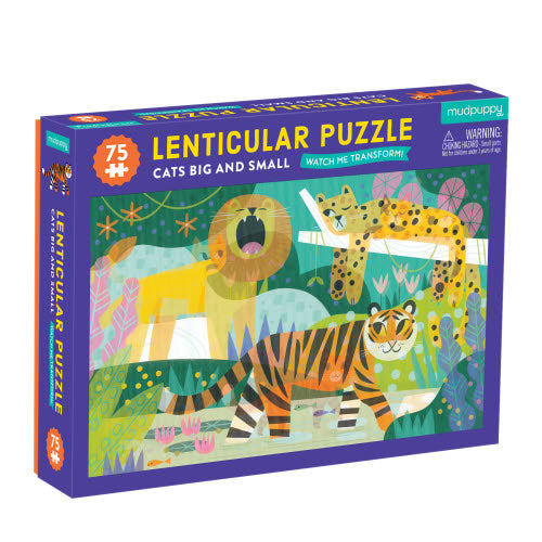 Cats Big and Small Lenticular 75pc