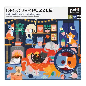 Catventures - The Sleepover Decoder Puzzle 100pc