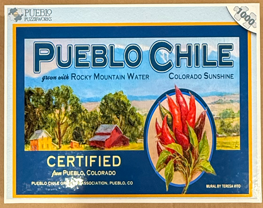 Pueblo Chile Certified (Cardboard Jigsaw Puzzle)