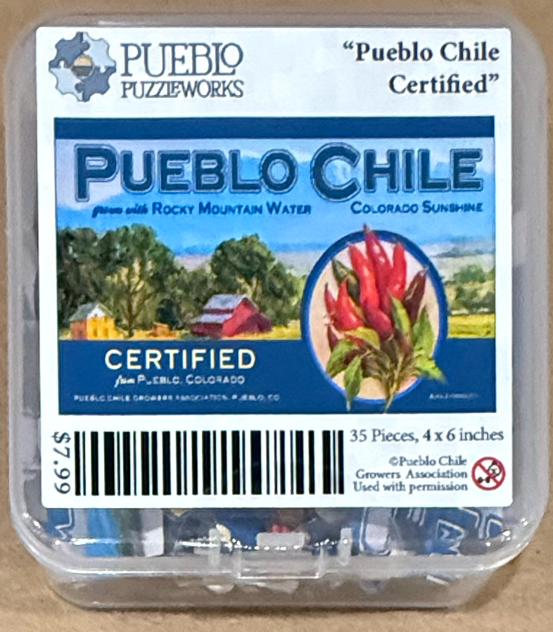 Pueblo Chile Certified (Cardboard Jigsaw Puzzle)