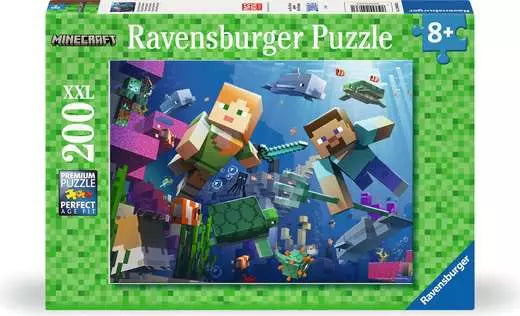 Minecraft Underwater 200pc