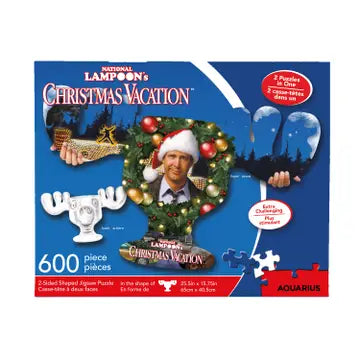 Christmas Vacation Two-Sided, Shaped 600pc