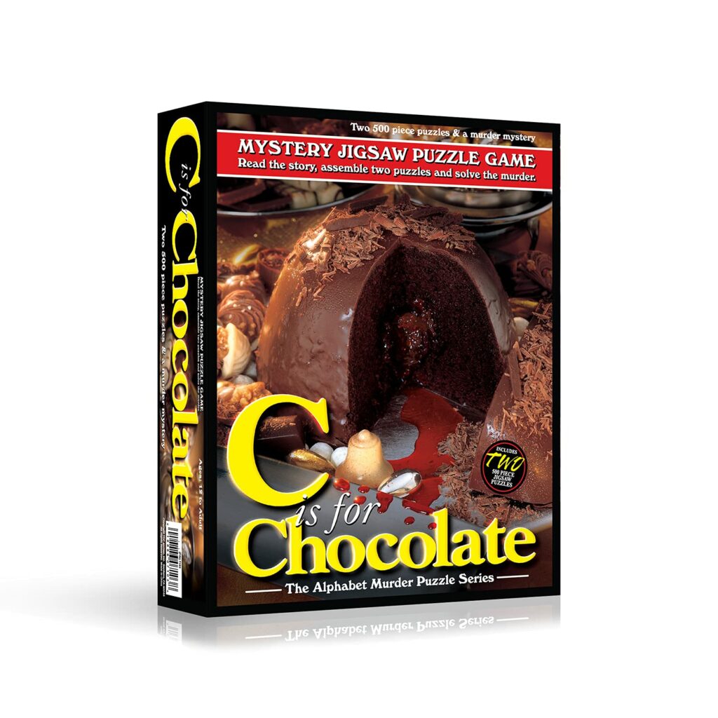 C is for Chocolate - Mystery Puzzle 500pc x 2