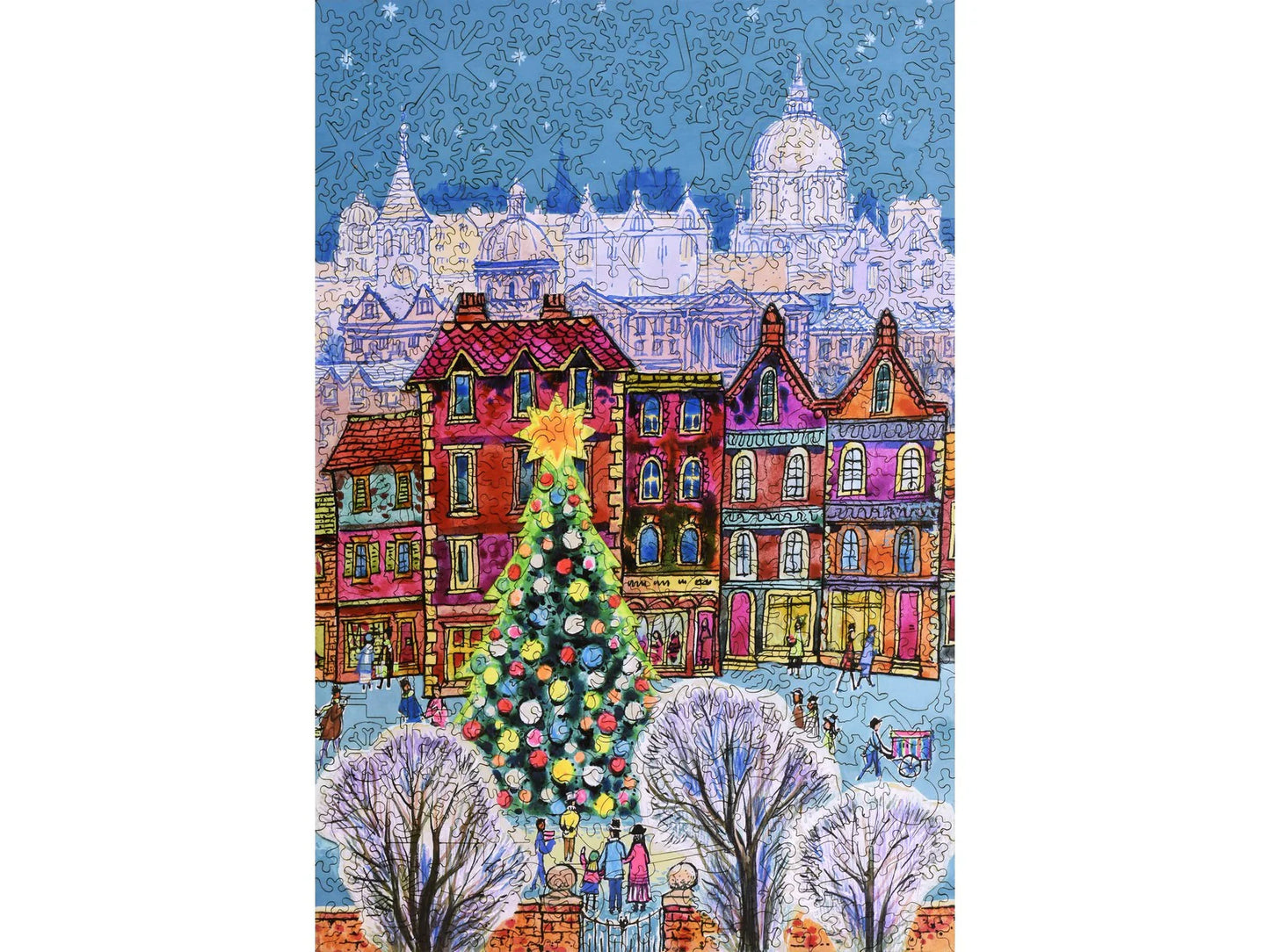 City Christmas Tree 455pc