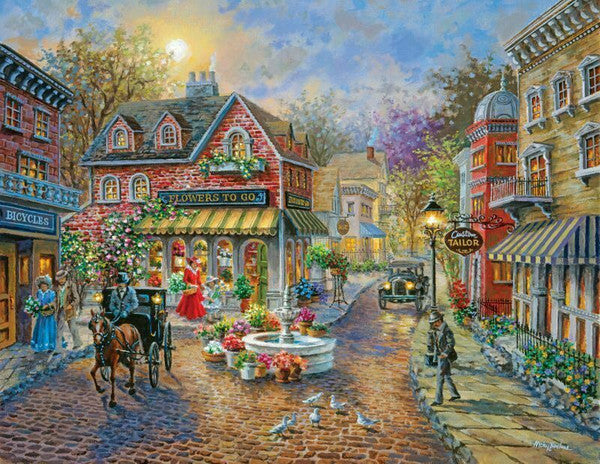 Cobblestone Village 350pc