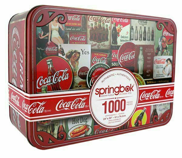 Coca-Cola Tin Signs 1000pc