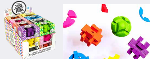 Color Block Mini Puzzle