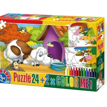 Color Me Dog 24pc
