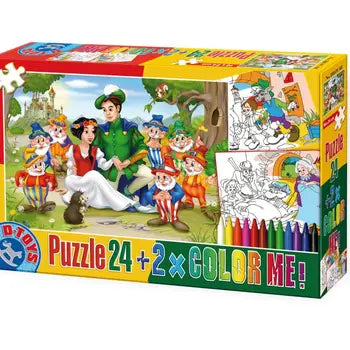 Color Me Snow White 24pc