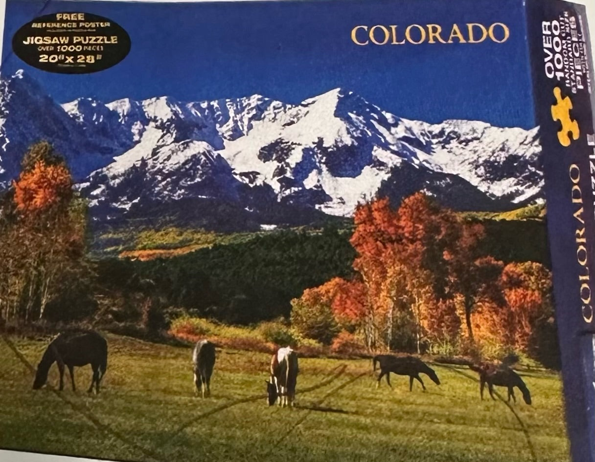 Colorado Horses 1000pc