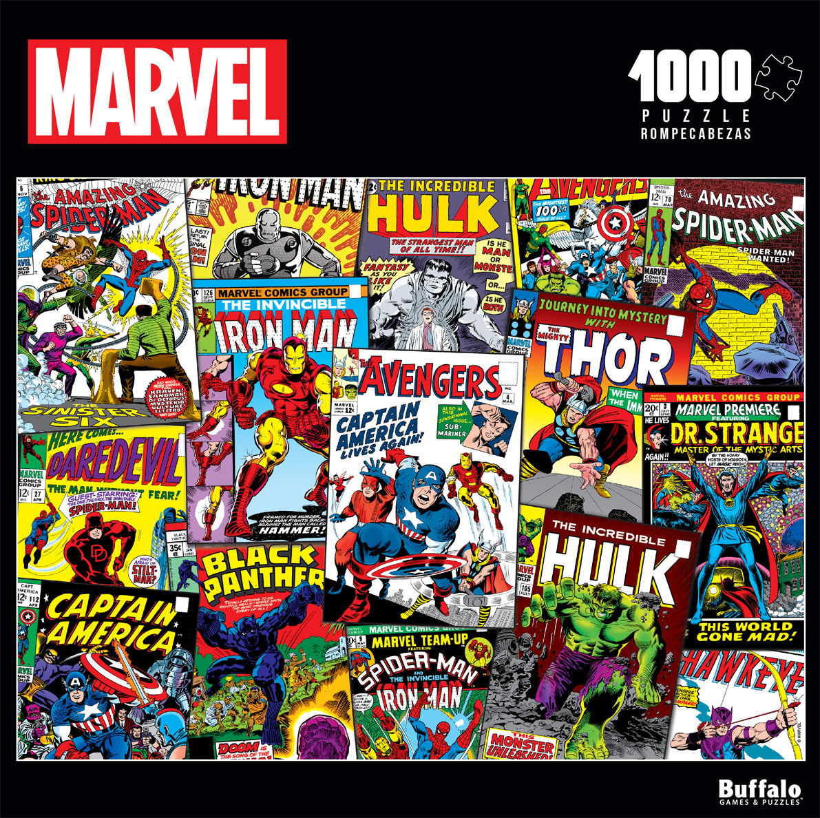 Comic Book Collage 1000pc