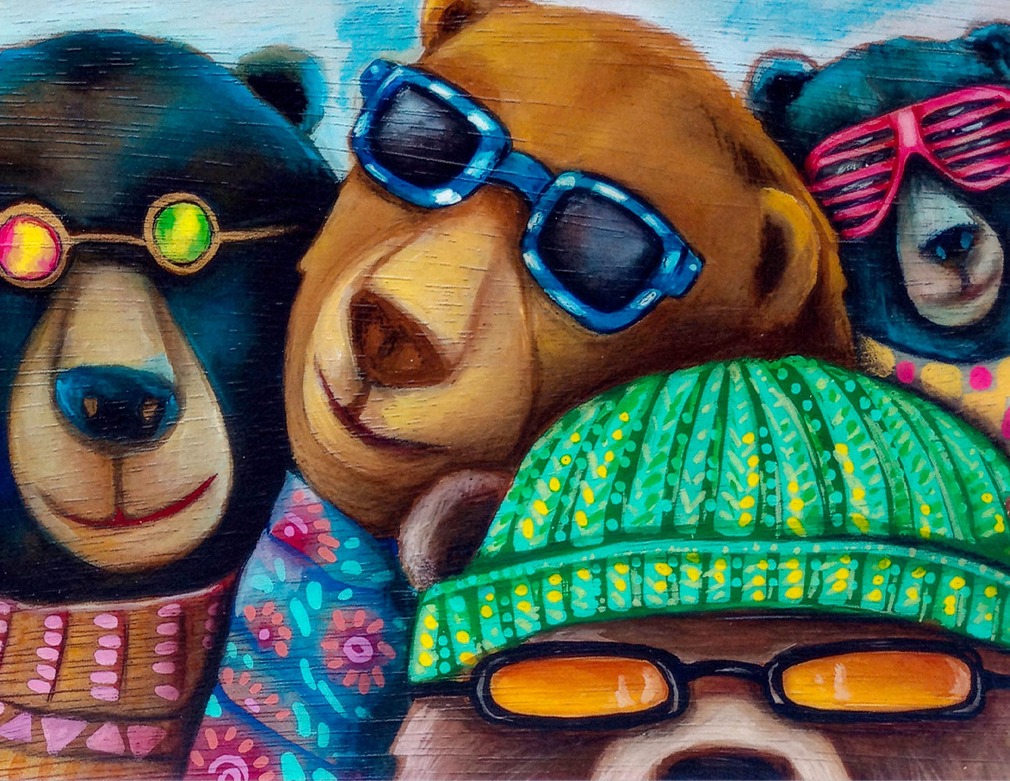 Cool Bears by Michelle Lopez 58pc