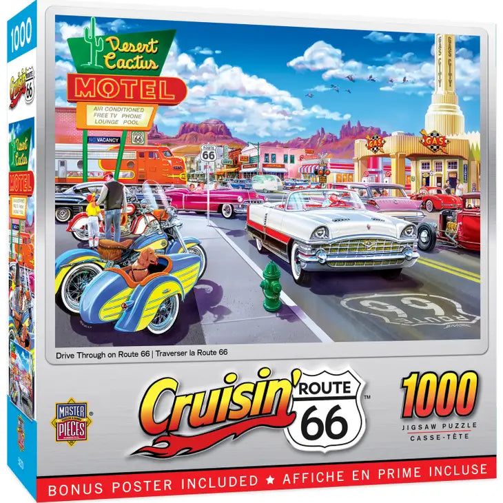 Drive Through on Route 66 1000pc