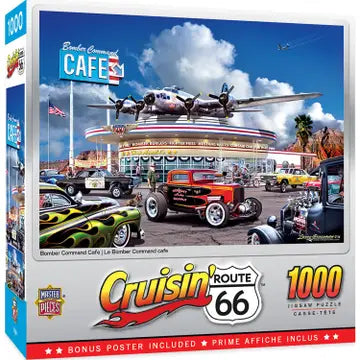 Cruisin' Route 66 - Bomber Command Cafe 1000pc
