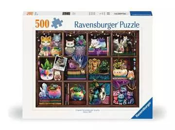 Cubby Cats and Succulents 500pc