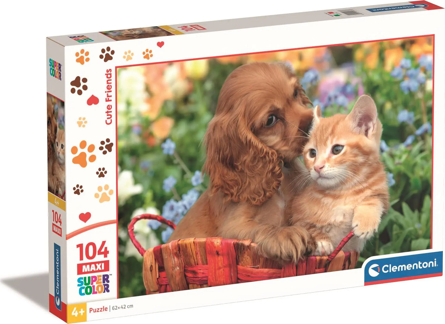 SuperColor Maxi - Cute Friends 104pc