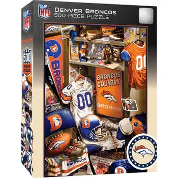 Denver Broncos NFL Locker Room 500pc
