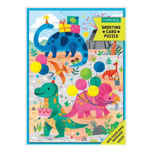 Dino Party Greeting Card 12pc