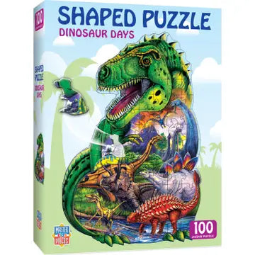 Dinosaur Days Shaped - 100pc