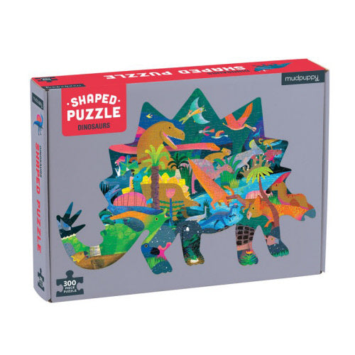 Dinosaurs Shaped Puzzle 300pc