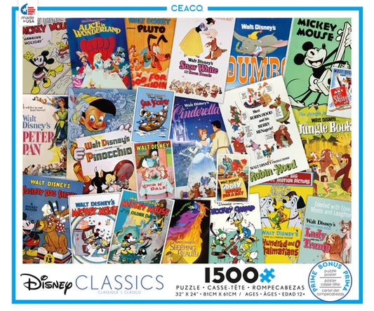Disney Classics Posters 1500pc