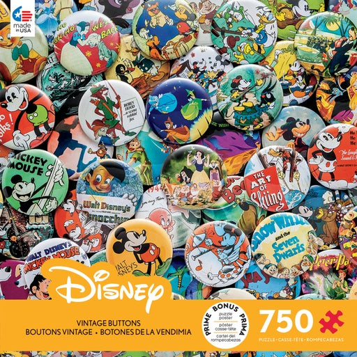 Disney Collections Vintage Buttons 750pc