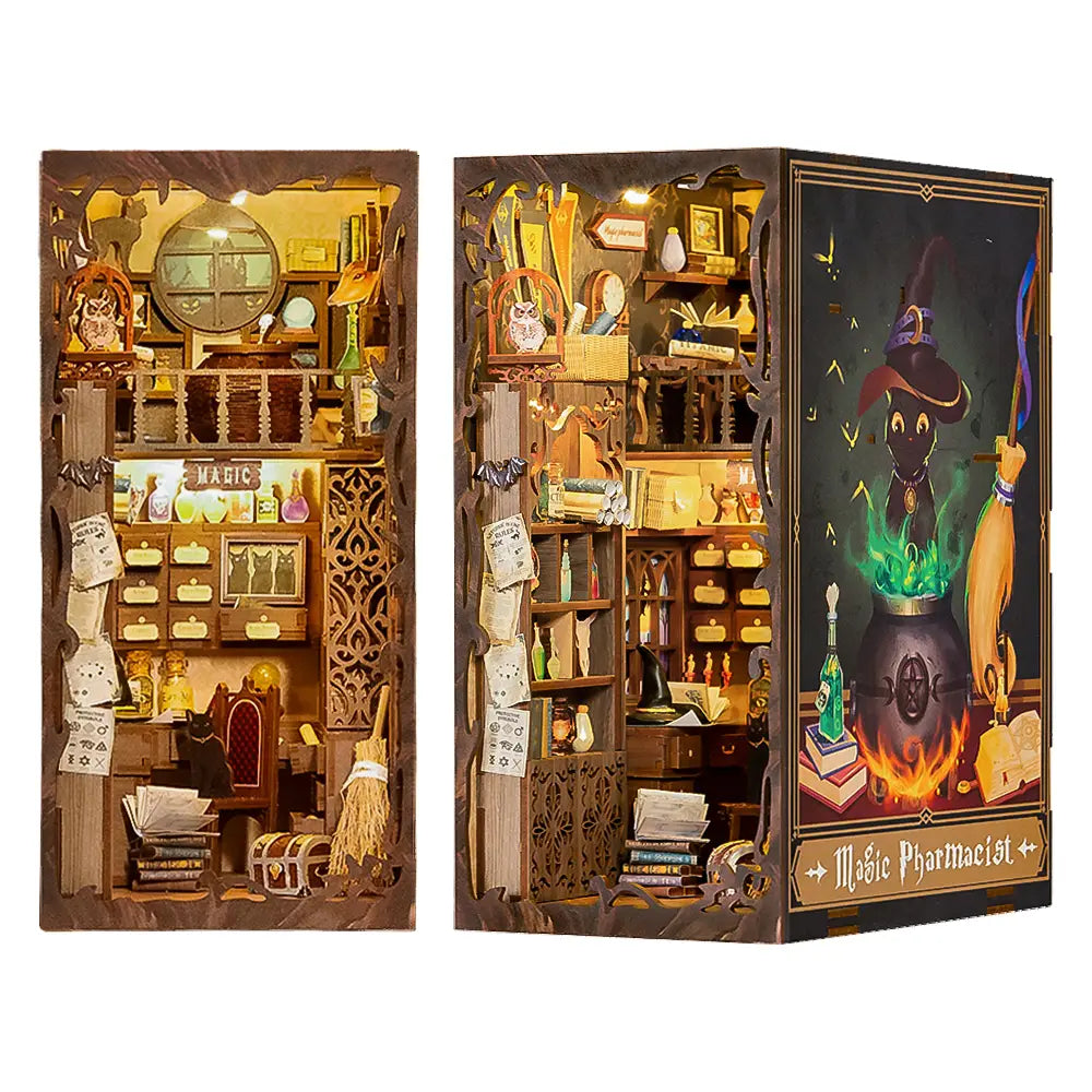 Book Nook: Magic Pharmacist with Dust Cover