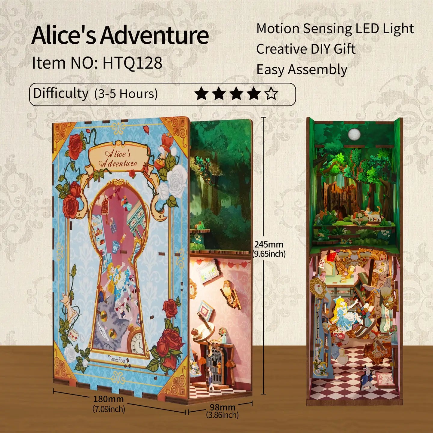 Book Nook: Alice's Adventure