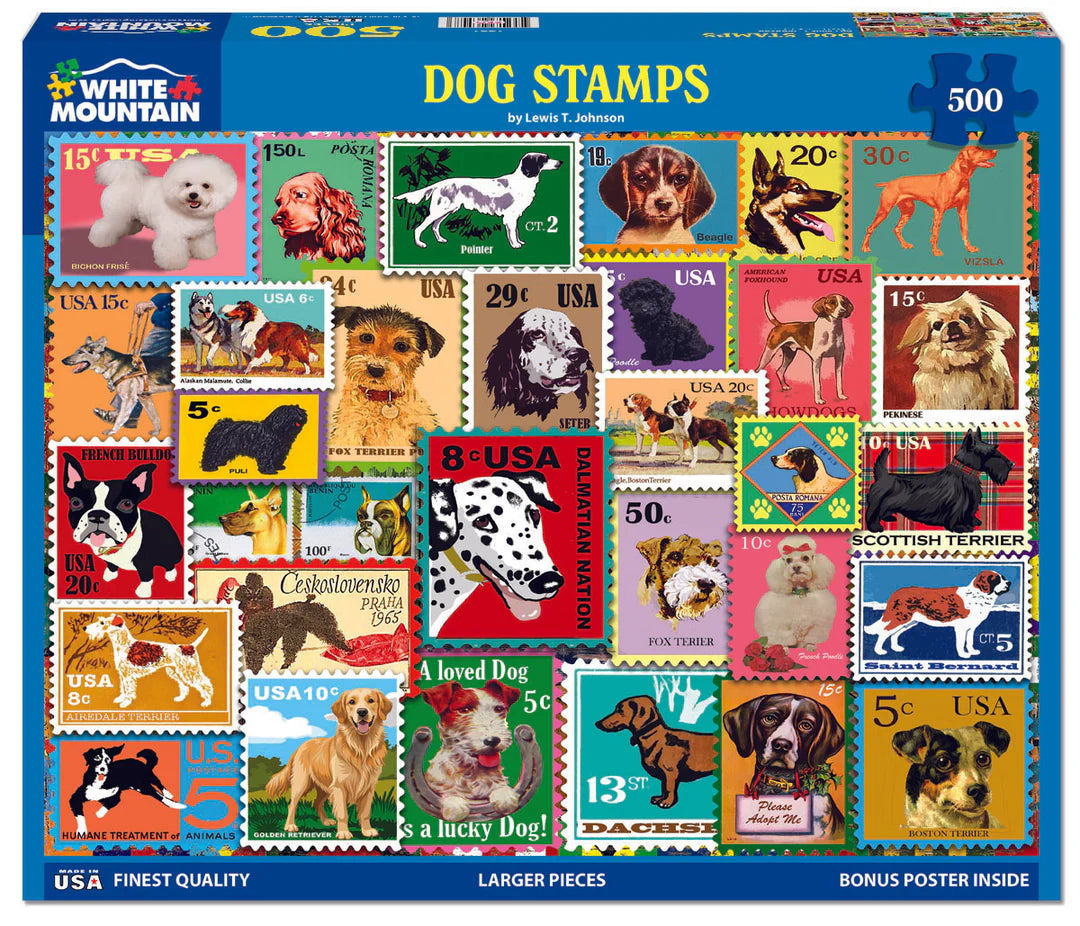 Dog Stamps 500pc