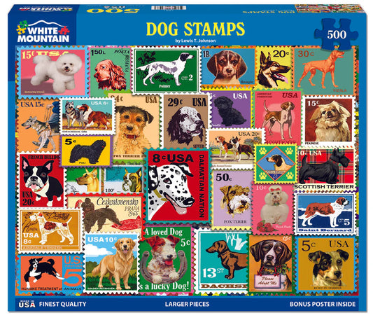 Dog Stamps 500pc