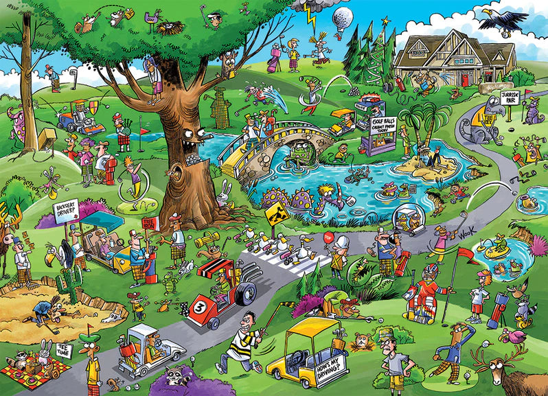 Doodletown: Par for the Course 1000pc