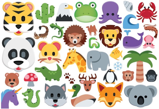 Emoji Puzzle Wildlife 100pc