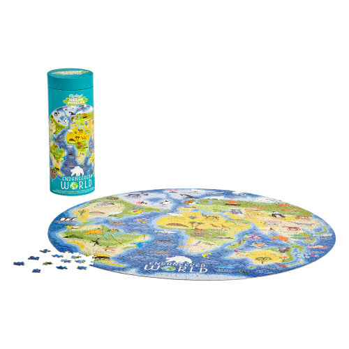 Endangered World (Tube) 1000pc