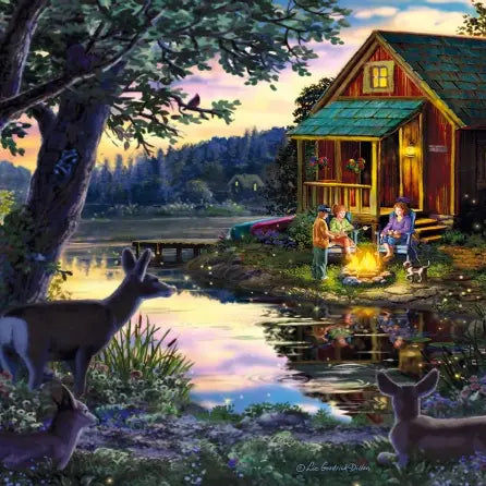 Evening at the Lakehouse 200pc