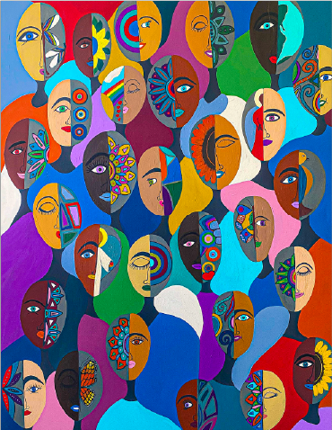 FACES by Amanda Mack 80pc