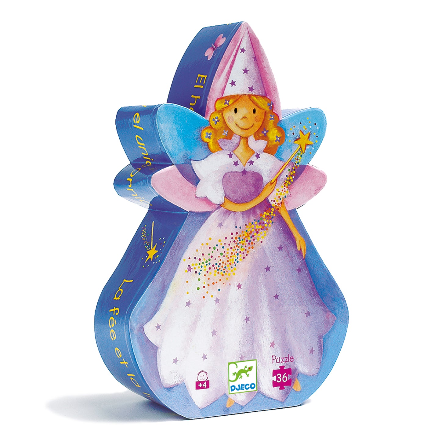 Fairy And Unicorn Silhouette Puzzle 36pc