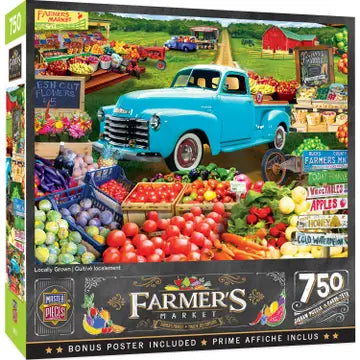 Farmer's Market - Locally Grown 750pc