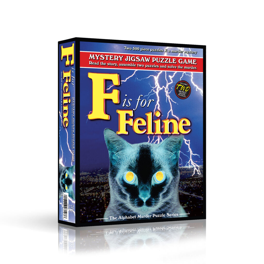 F is for Feline - Mystery Puzzle 500pc x 2