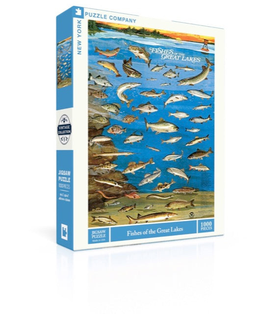 Fishes of the Great Lakes 1000pc