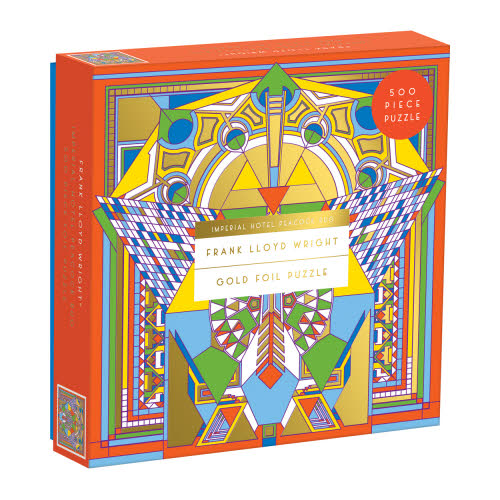 Frank Lloyd Wright Imperial Hotel Peacock (Foil) 500pc