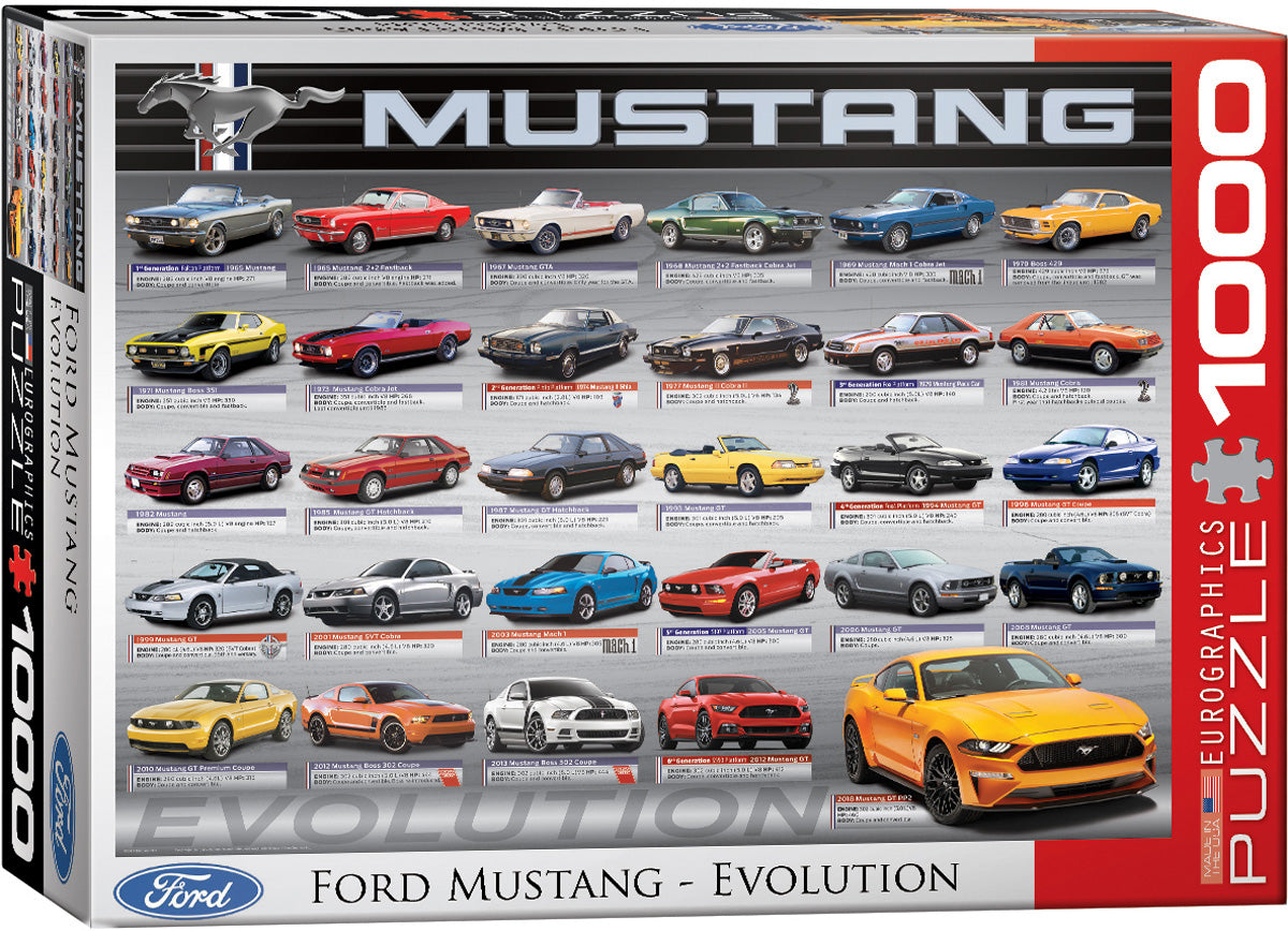 Ford Mustang Evolution 1000pc