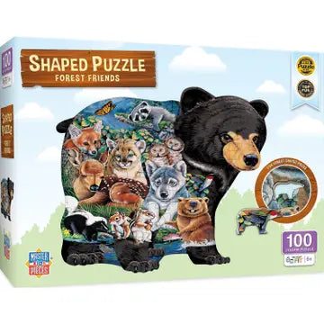 Forest Friends Shaped - 100pc