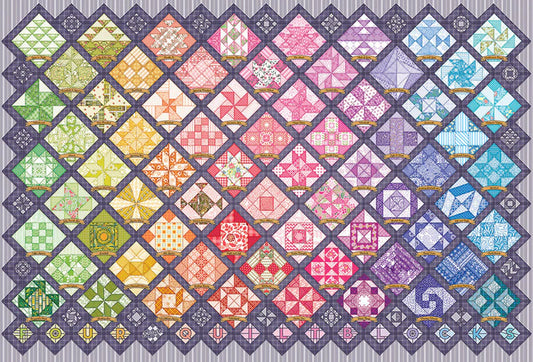 Four Square Quilt Blocks 2000pc