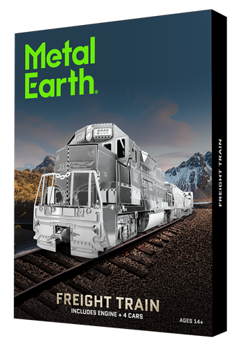 Metal Earth Freight Train Gift Set