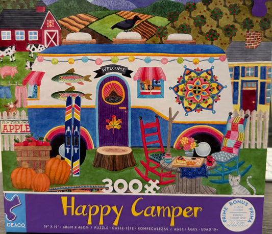 Happy Campers: Green Mountain Camper 300pc