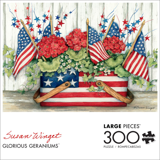 Glorious Geraniums 300pc