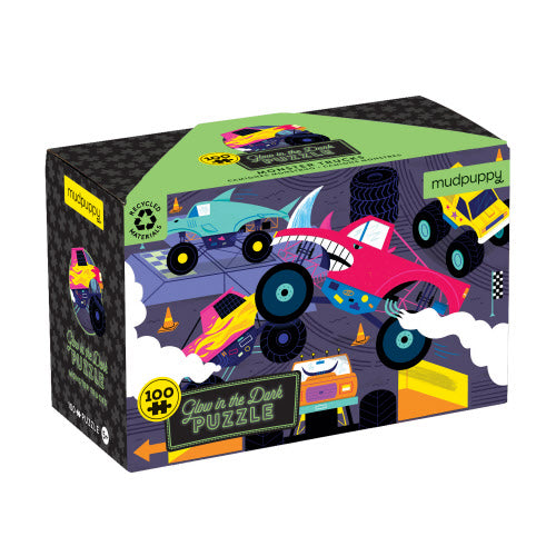 Monster Trucks Glow in the Dark 100pc