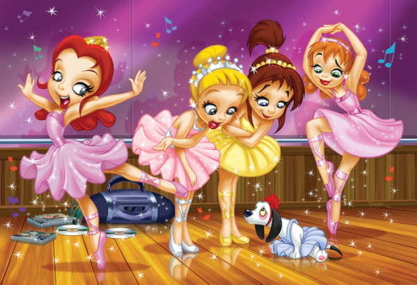 Go Girls Go! Ballet 100pc