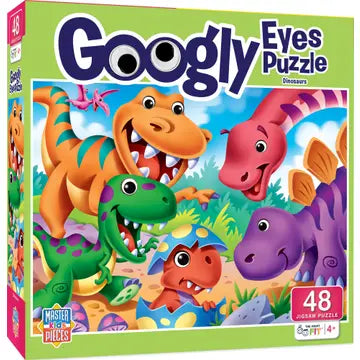Googly Eyes - Dinosaurs 48pc